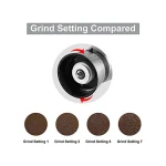 آسیاب دستی قهوه با 8 درجه تنظیم - تصویر 3