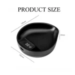 ترازو قهوه دیجیتال مینی طرح برگ دقت 0.1 گرم - تصویر 3