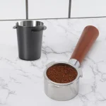 دوزینگ کاپ قهوه استیل مشکی سایز 58 میل - تصویر 3