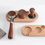 استند پرتافیلتر و لوازم بار گرم چوبی شیاردار سایز 58 میلی متر - تصویر 4