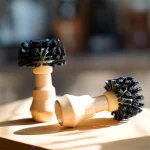 برس تمیزکننده دسته چوبی سایز 58 میلی متر - تصویر 3