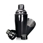 شیکر استیل مشکی مدل کوبلر حجم 750 میلی لیتر - تصویر 3