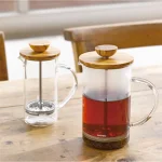 فرنچ پرس درب بامبو حجم 350 میلی لیتر - تصویر 5