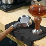 مت تمپر دبل لبه دار سیلیکونی مشکی - تصویر 3