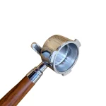 پرتافیلتر دلونگی دسته چوبی 3پین شاوردار 2 اسپات سایز 51 میلی متر - تصویر 3