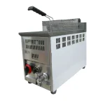 سرخ کن صنعتی تک لگن رومیزی گازی 15 لیتری مدل OT-71A - تصویر 3