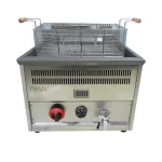 سرخ کن صنعتی تک لگن رومیزی گازی 30 لیتری مدل OT-73A - تصویر 3