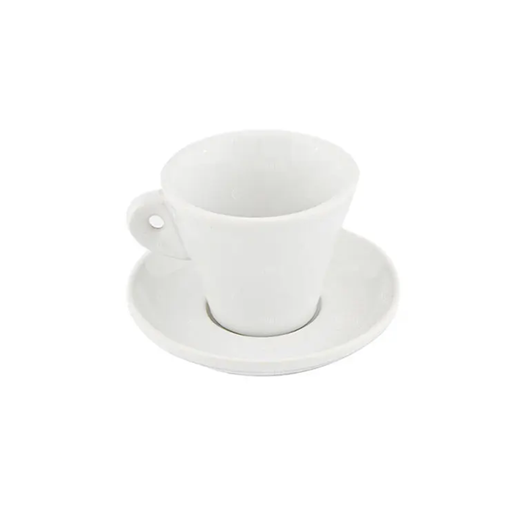 فنجان نعلبکی لته وایت پلیت White Plate حجم 250 میلی لیتر فنجان نعلبکی لته وایت پلیت White Plate حجم 250 میلی لیتر - تصویر 1