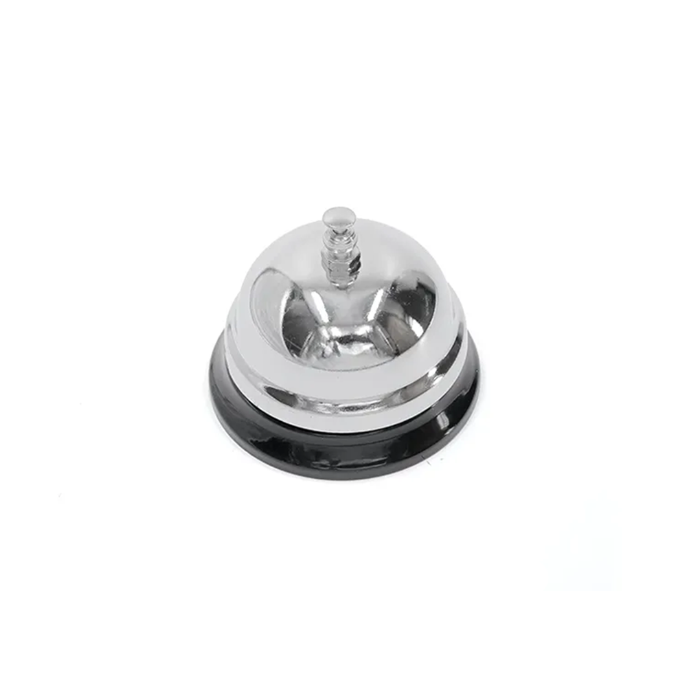زنگ پیشخوان رومیزی وارداتی استیل ضدزنگ مدل QJ125-0111 زنگ پیشخوان رومیزی وارداتی استیل ضدزنگ مدل QJ125-01 - تصویر 1
