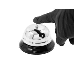 زنگ پیشخوان رومیزی وارداتی  استیل ضدزنگ مدل QJ125-01 - تصویر 4
