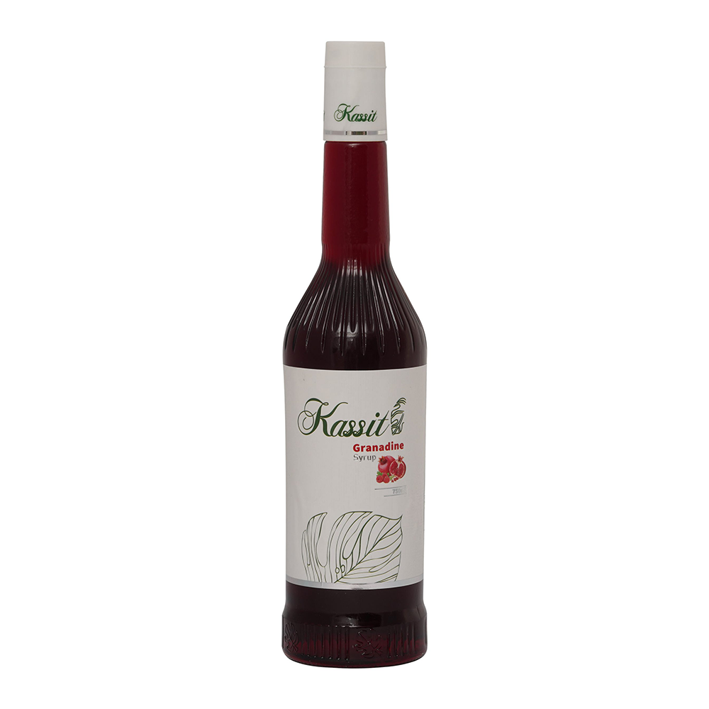 سیروپ گرانادین Grenadine کاسیت Kassit لوکس حجم 750 میلی لیتر1 سیروپ گرانادین Grenadine کاسیت Kassit لوکس حجم 750 میلی لیتر - تصویر 1