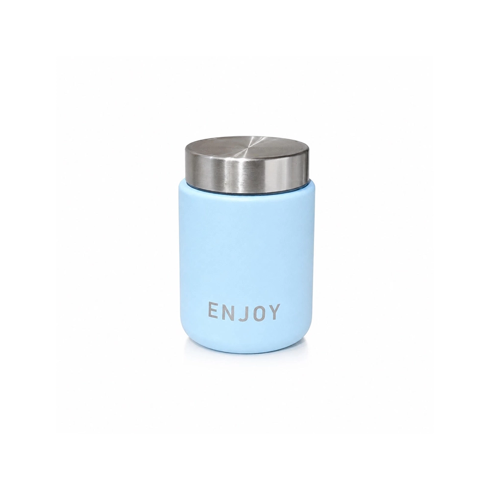 تراول ماگ مینی AMSZM طرح Enjoy ظرفیت 90 میلی لیتر رنگ ابی تراول ماگ مینی AMSZM طرح Enjoy ظرفیت 90 میلی لیتر رنگ آبی - تصویر 1
