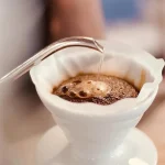 دریپر سرامیکی V60 سایز بزرگ رنگ سفید - تصویر 4